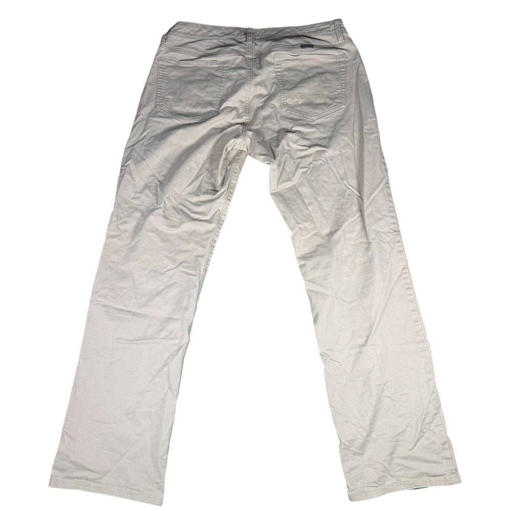 UNTUCKit Mens Relaxed Fit Chinos Pants Beige Casual Everyday Wear W33 L32 - Picture 7 of 7